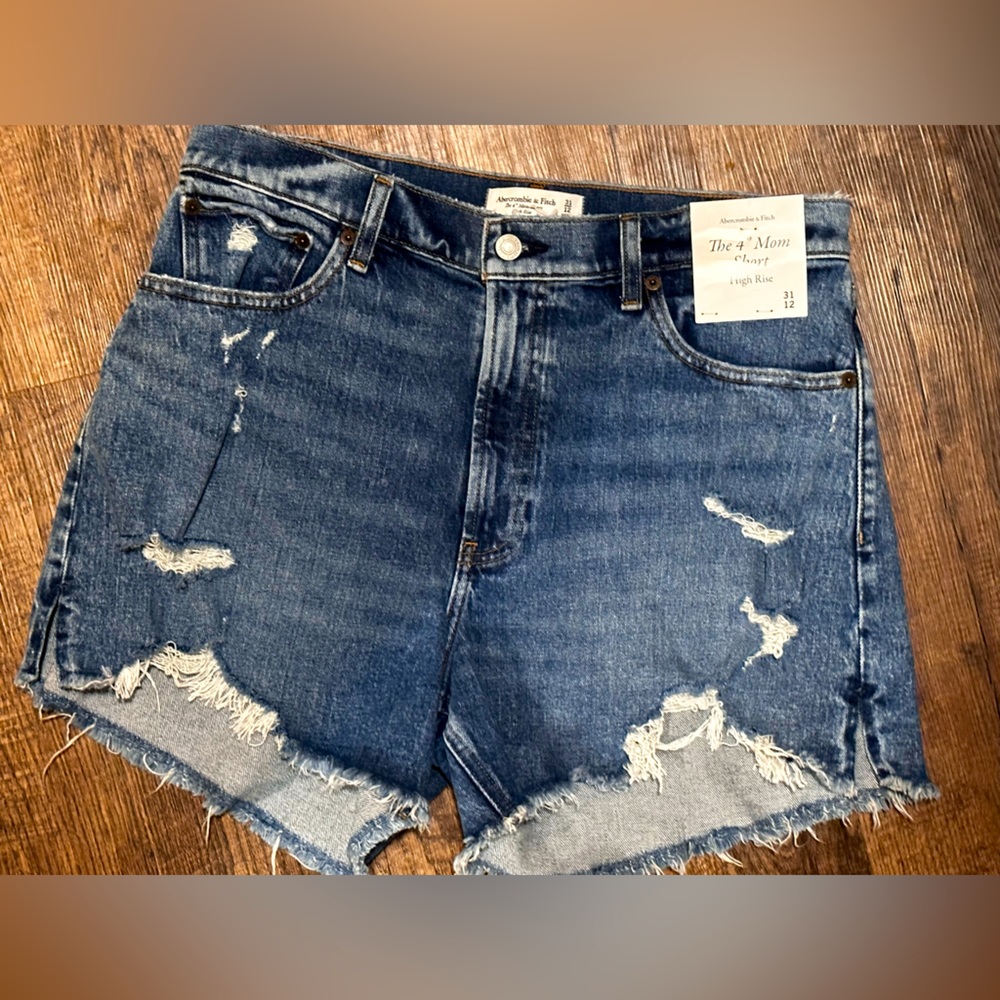Abercrombie & Fitch denim jean shorts